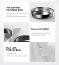 Tails Omni Stainless Steel Bowl Accessories for 4L Automatic Pet Feeder